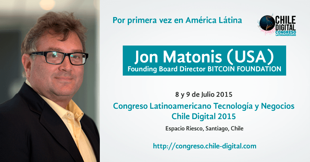 CriptoNoticias Jon Matonis Congreso Latinoamericano Chile Digital