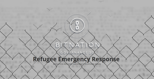 Bitnation y programa de refugiados Blockchain y Bitcoin