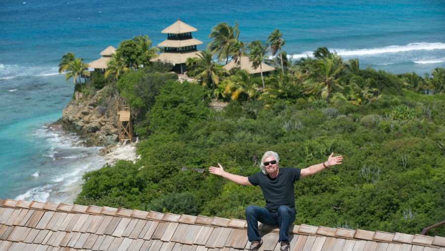 Richard Branson Blockchain Summit Reunion Blockchain Necker Island