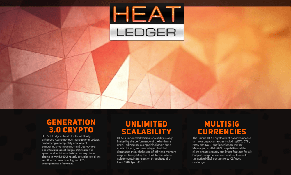 Heat Ledger OpenLedger Plataforma Blockchain ICO