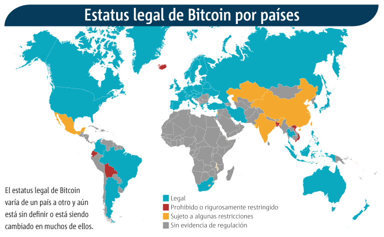 Países-Bitcoin-Estatus-Legal