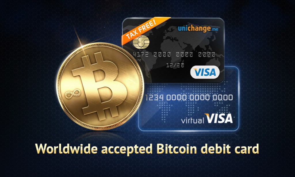 Unichange.me Tarjeta Virtual Bitcoin