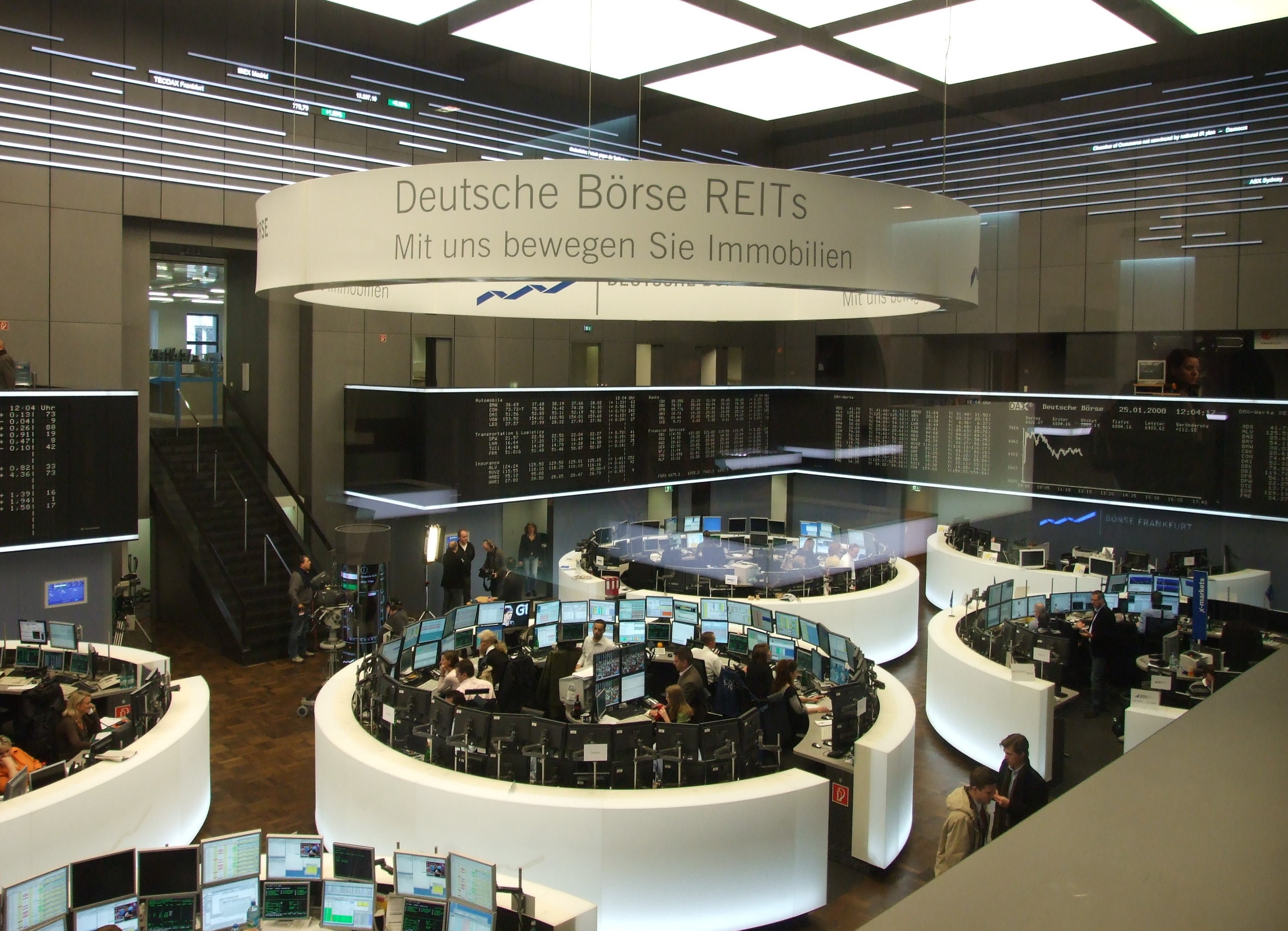 deutsche borse bolsa valores alemania blockchain moneda digital collco