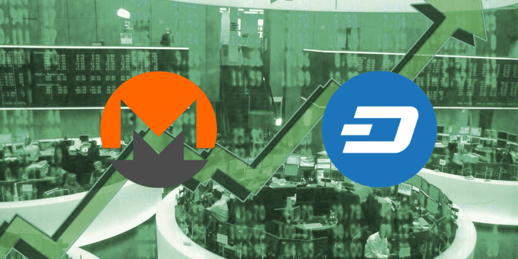Precio Dash Monero Mercado