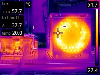 Foto Termica AvalonMiner 741 Fuente