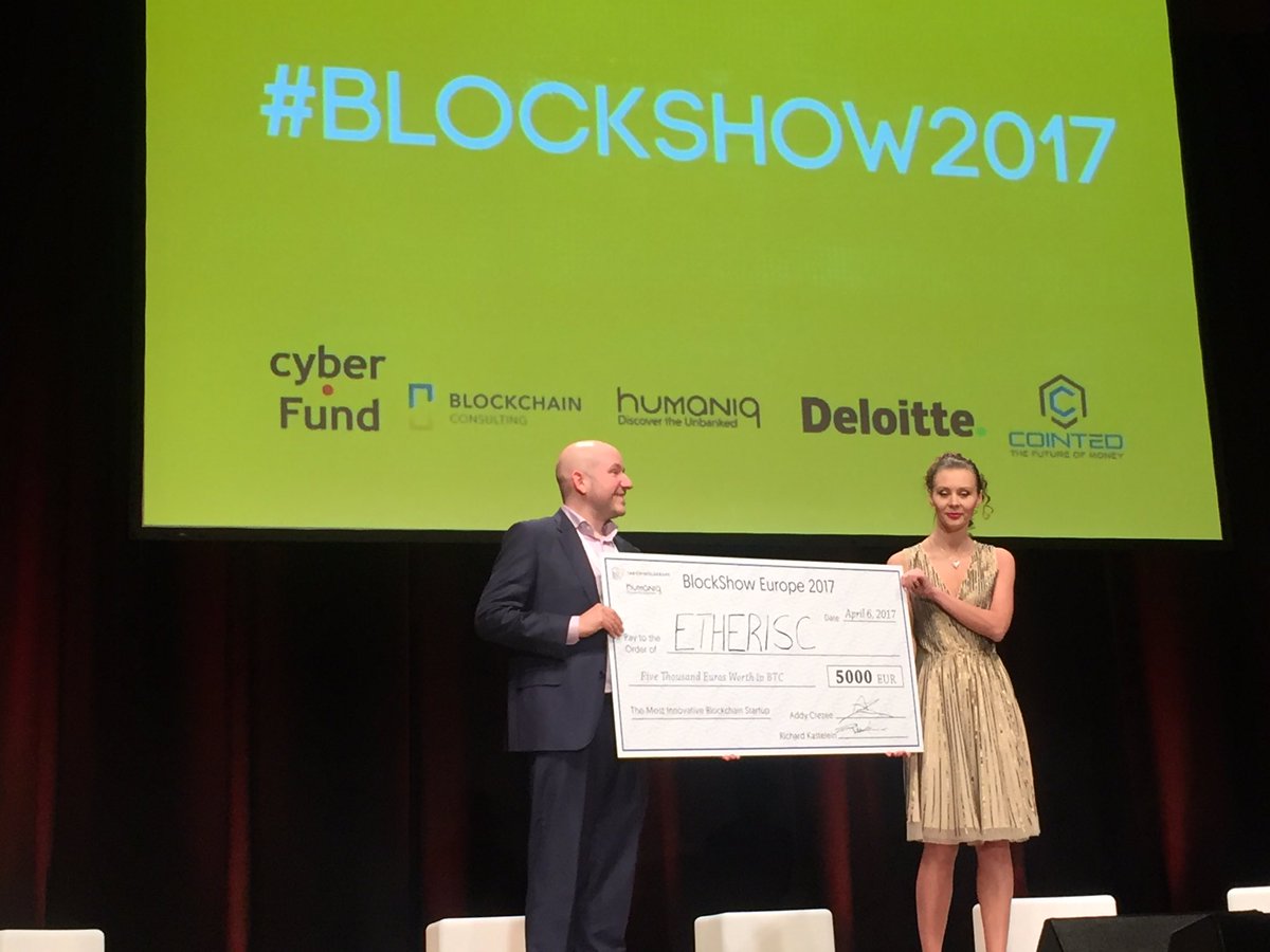 Etherisc-ganador-BlockShow-Oscar-blockchain