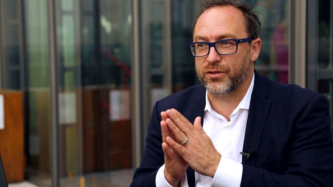 jimmy wales, wikipedia, ico, blockchain