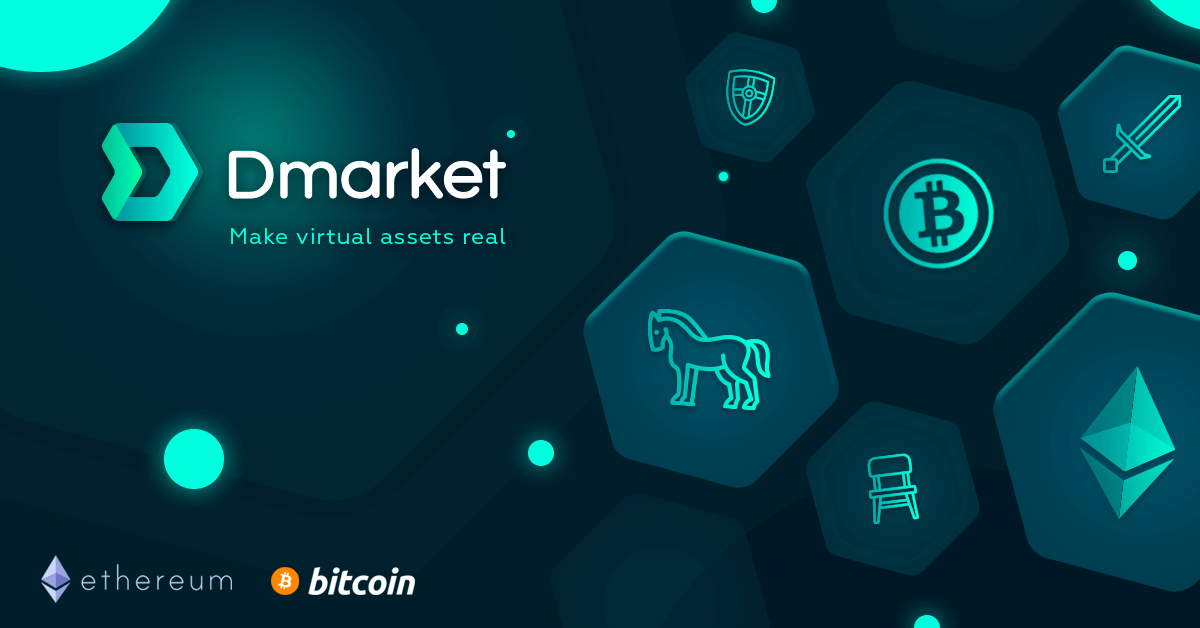 aplicaciones, dmarket, videojuegos, ico