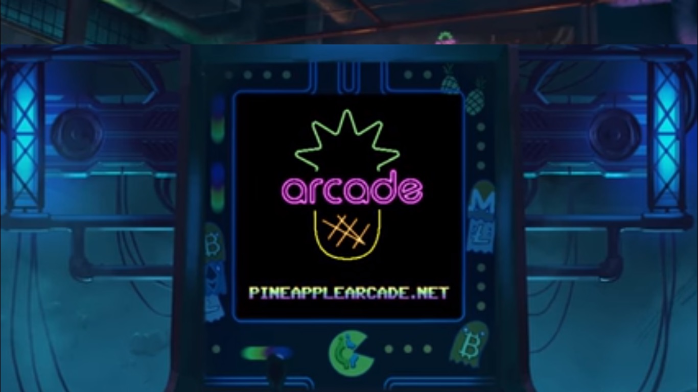 the pinapple arcade-the pinapple fund-neon district-juegos-ethereum-blockchain-criptomonedas