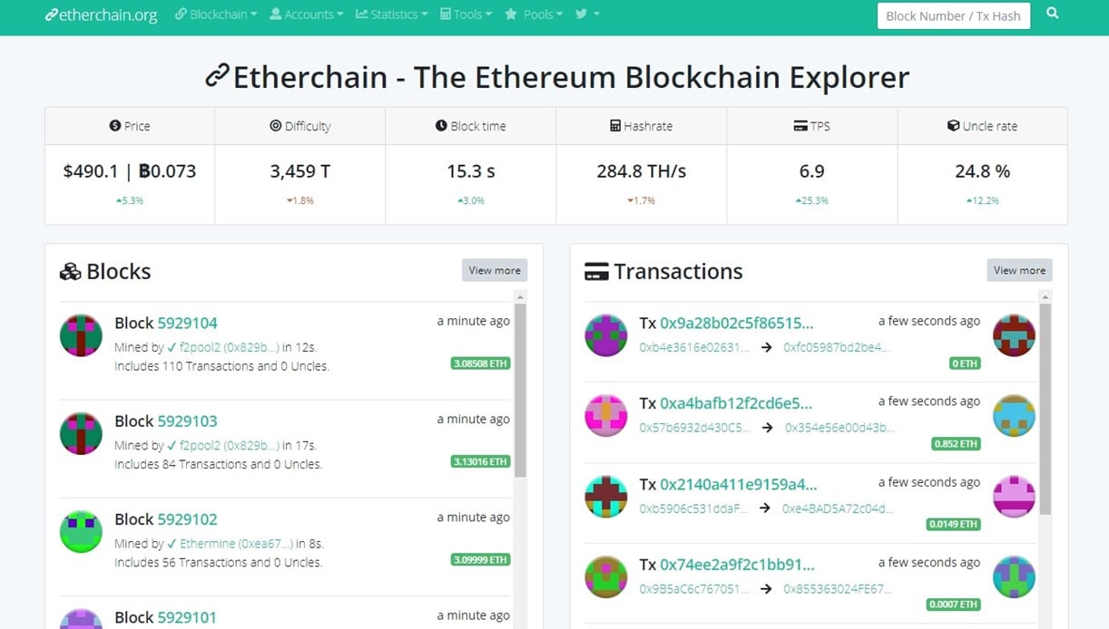 Bloques-Ethereum-Cadena-Transacciones