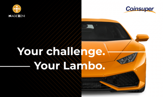 ¡Uno, dos, tres, listo! ¡Comienza la carrera para ganar un Lambo con Nagezeni!