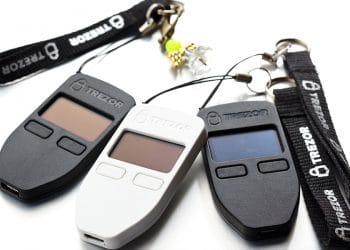 Exodus gestionar Trezor