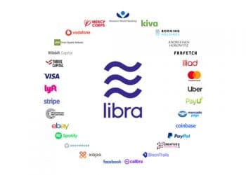blockchain socios Visa PayPal