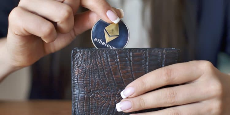 Ethereum-Bitcoin-transacciones-volumen-bajo