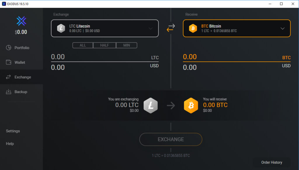 Exodus-Litecoin