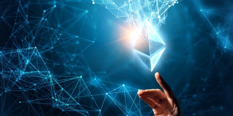 Ethereum-transacciones-aumento-blockchain-cuarto-aniversario