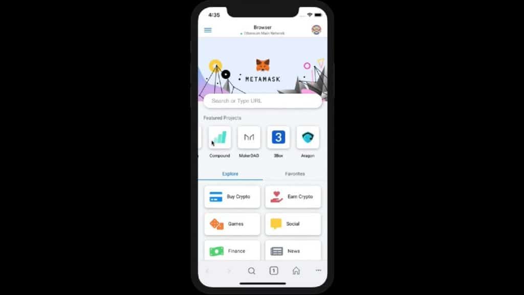 monedero MetaMask Android iOS