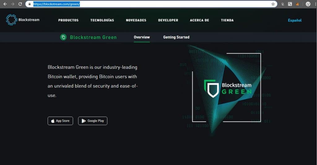 sitio oficial de la Wallet de bitcoin Green