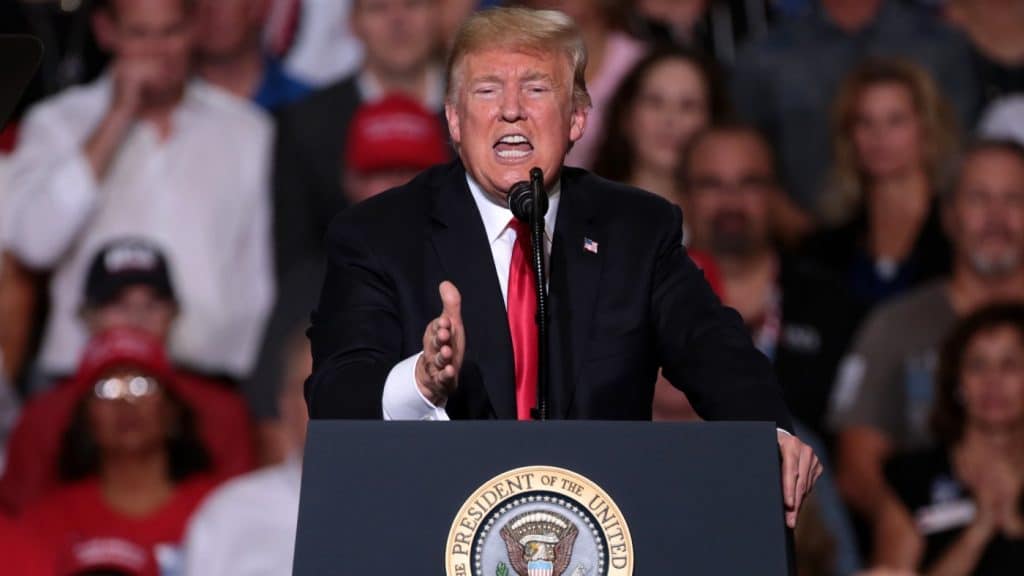 trump bitcoin criptomonedas