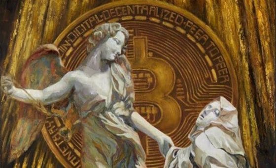 “Ángel de Bitcoin”: sortean obra de arte con realidad aumentada para caridad