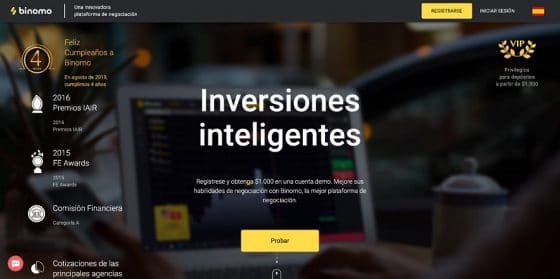 Haciendo trading de opciones binarias con los profesionales de Binomo