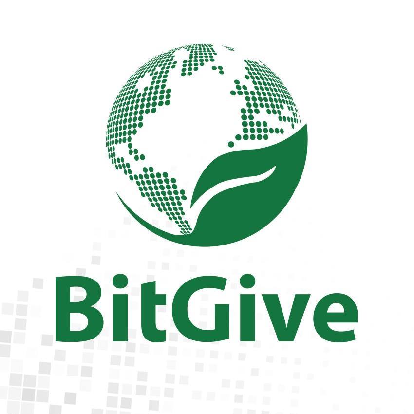 Logo de BitGive. Fuente Facebook BitGive