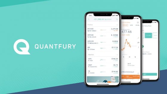 Quantfury: una aplicación que te permite hacer trading en 5 mercados diferentes