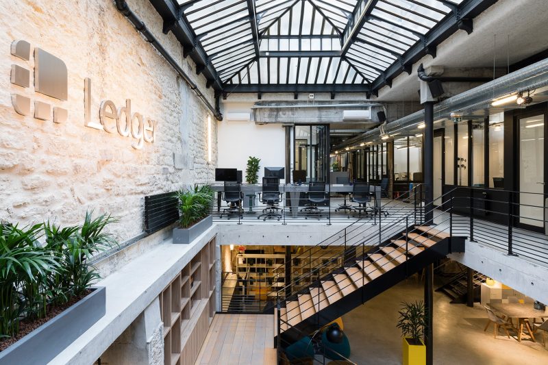 Oficinas de Ledger en París. Imagen por: bmagroup-paris.com