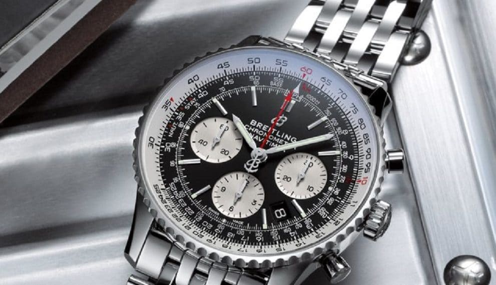 El Breitling Top Time será el primer reloj de la marca que será ofrecido con un pasaporte digital basado en blockchain. Fuente: @Breitling/twitter.com