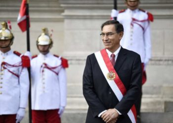 Martín Vizcarra es el presidente del Perú desde el año 2018. Fuente: Eldinamo.com