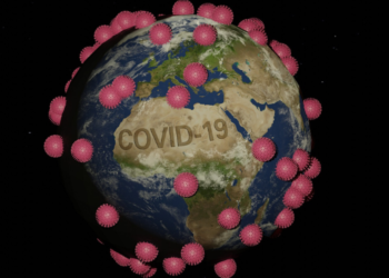 El planeta tierra tomado por el coronavirus. Fuente: FrankundFrei/ Pixabay.com