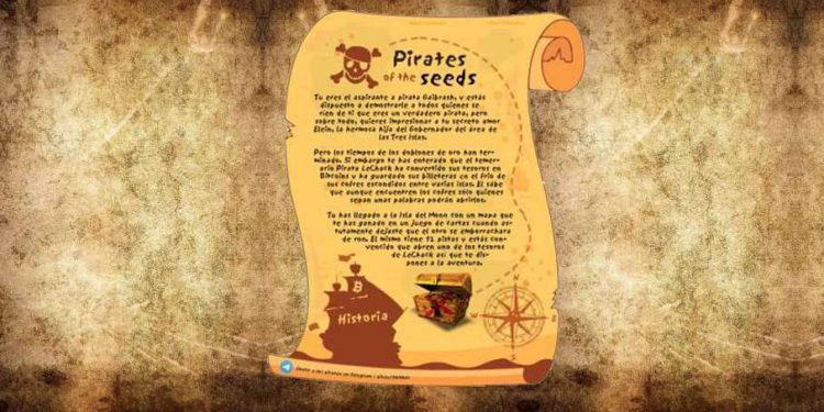 Documento del tesoro. Imagen por seedspirates.com