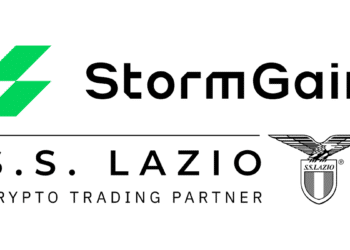 Asociacion del exchange StormGain con S.S. Lazio