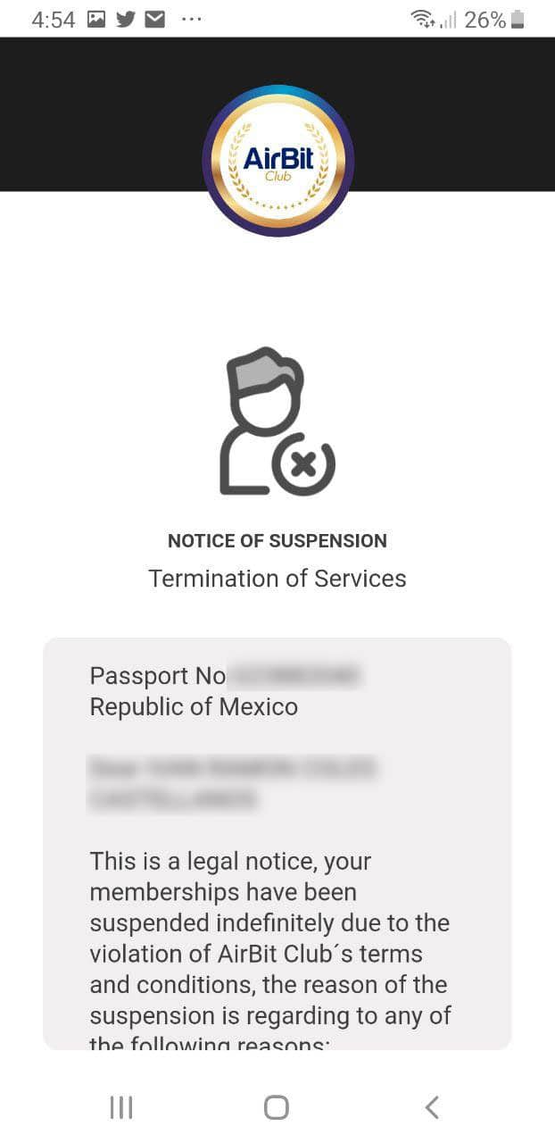 Este es el modus operandi de AirBit Club en México, hablan tres afiliados