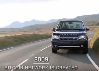 land rover bitcoin