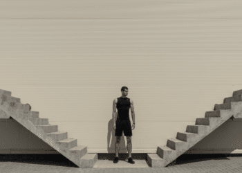 Un hombre escoge un camino para seguir. Fuente: arthurhidden/ Envato Elements.