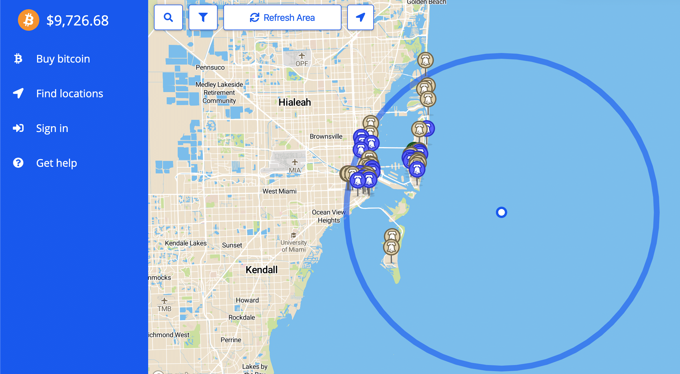 bitcoin-localización