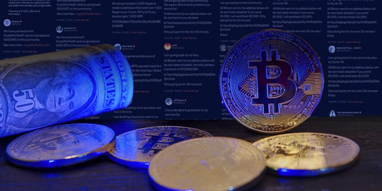 Bitcoin criptomoneda estafa Twitter