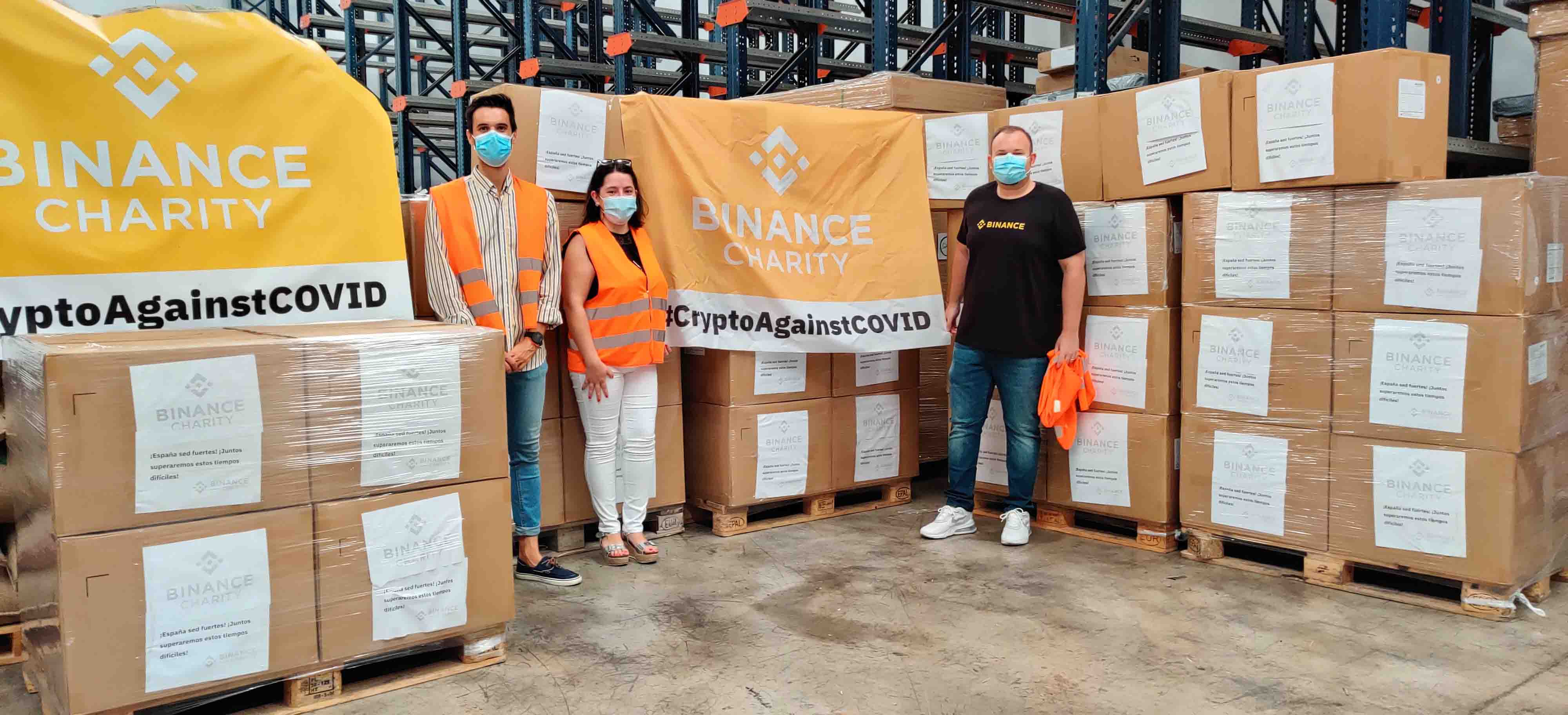 Binance-Charity.donaciones-espa{a-coronavirus-COVID-19