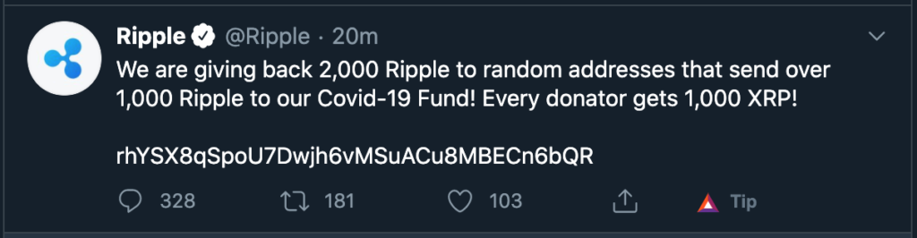 Ripple-Estafa-Twitter-Hack