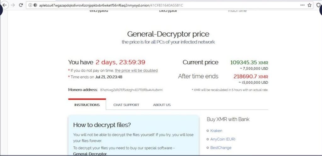 ransomware-Telecom-Argentina-criptomonedas