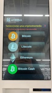 Bitcoin Argentina criptomoneda cajero