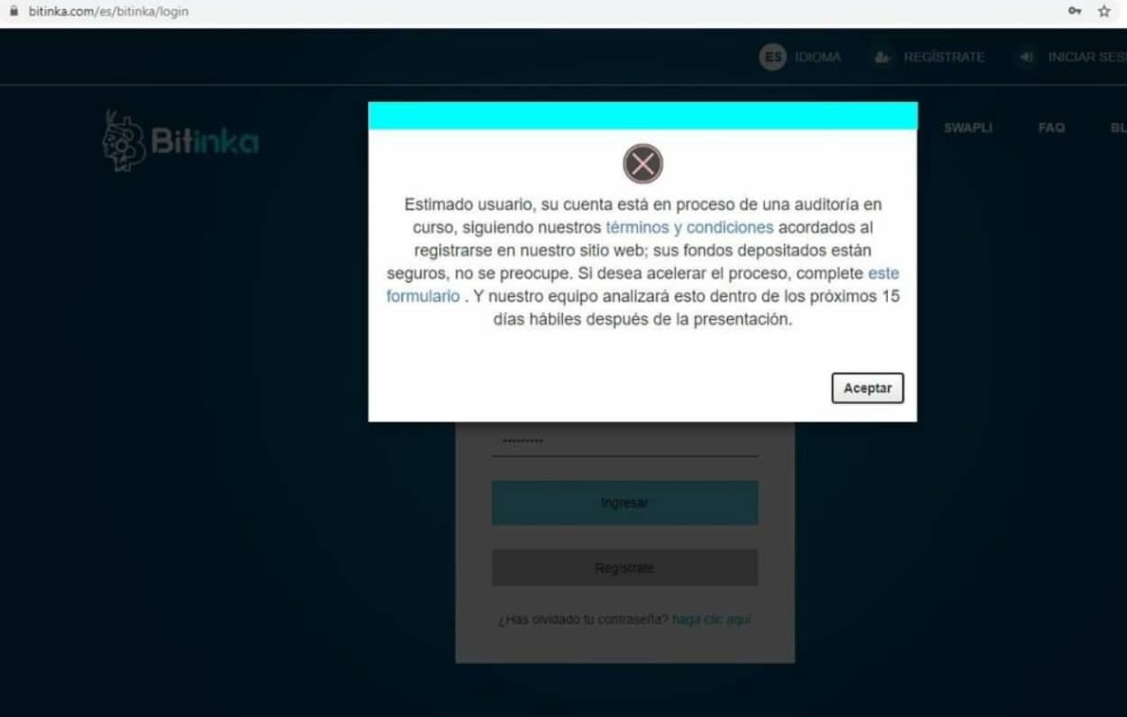 afectados retiro fondos bloqueo