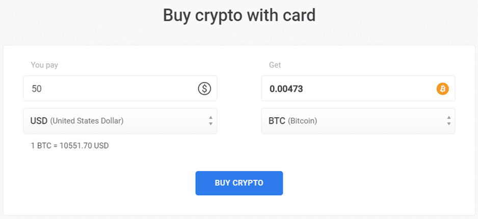 Calculadora de compra de criptomonedas