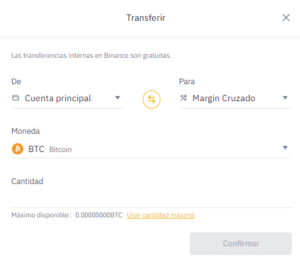 binance depósito cartera - margin cruzado en Binance - criptonoticias