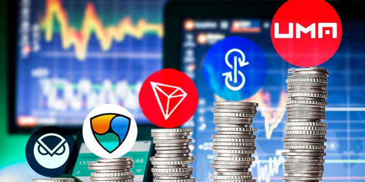 mercado-criptomoendas-UMA-NEM-DEFI-tokens