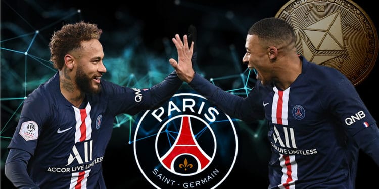 PSG neymar mbappe tokens coleccionables ethereum
