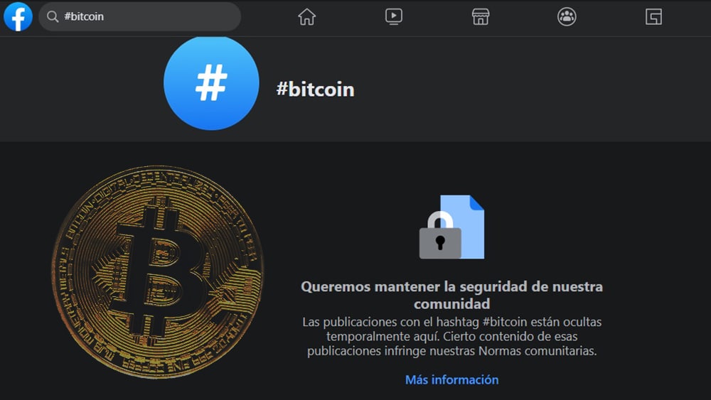 btc oculto seguridad FB