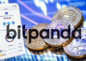 Bitpanda lanza índices de criptomonedas. Composición por CriptoNoticias. bitpanda / bitpanda.com ; bitpanda / bitpanda.com.com ; @pvproductions / Freepik.com