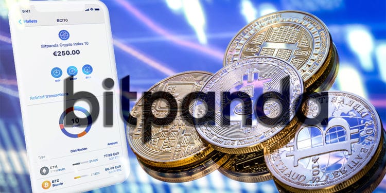 Bitpanda lanza índices de criptomonedas. Composición por CriptoNoticias. bitpanda / bitpanda.com ; bitpanda / bitpanda.com.com ; @pvproductions / Freepik.com